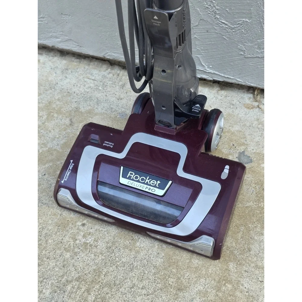 Shark Rocket Pro Deluxe Pro Corded Vacuum Maroon Good Condition